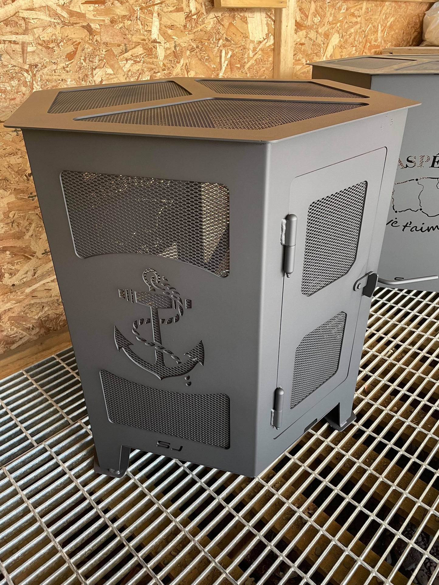 Foyer Extérieur 30''x31'' Thème Pêche