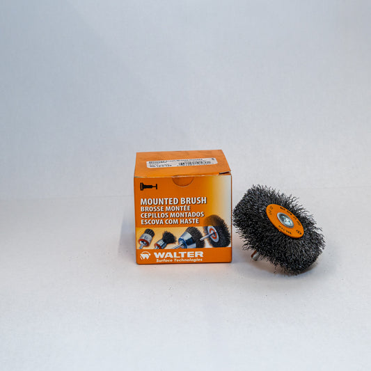 WALTER - Brosse Roue 3" - 7/8" épaisseur - ACIER