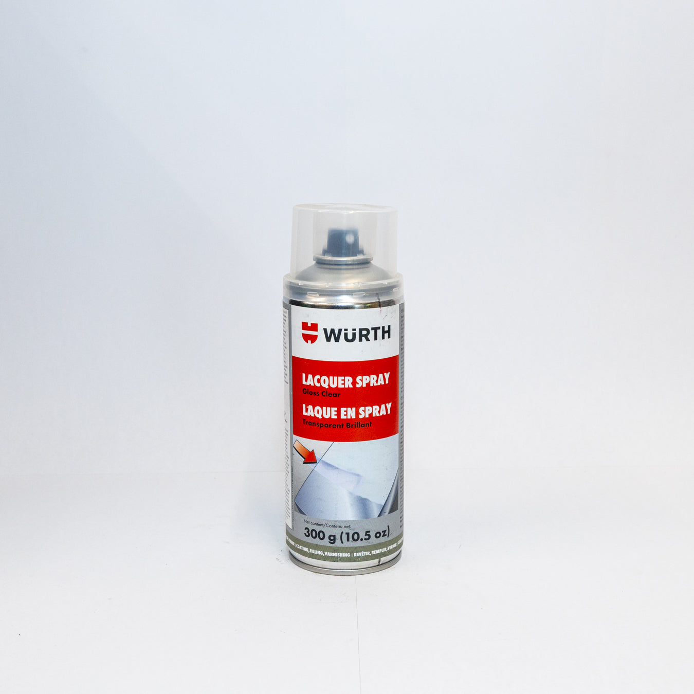 Aerosol Wurth Laque en Spray Transparent - 300gr