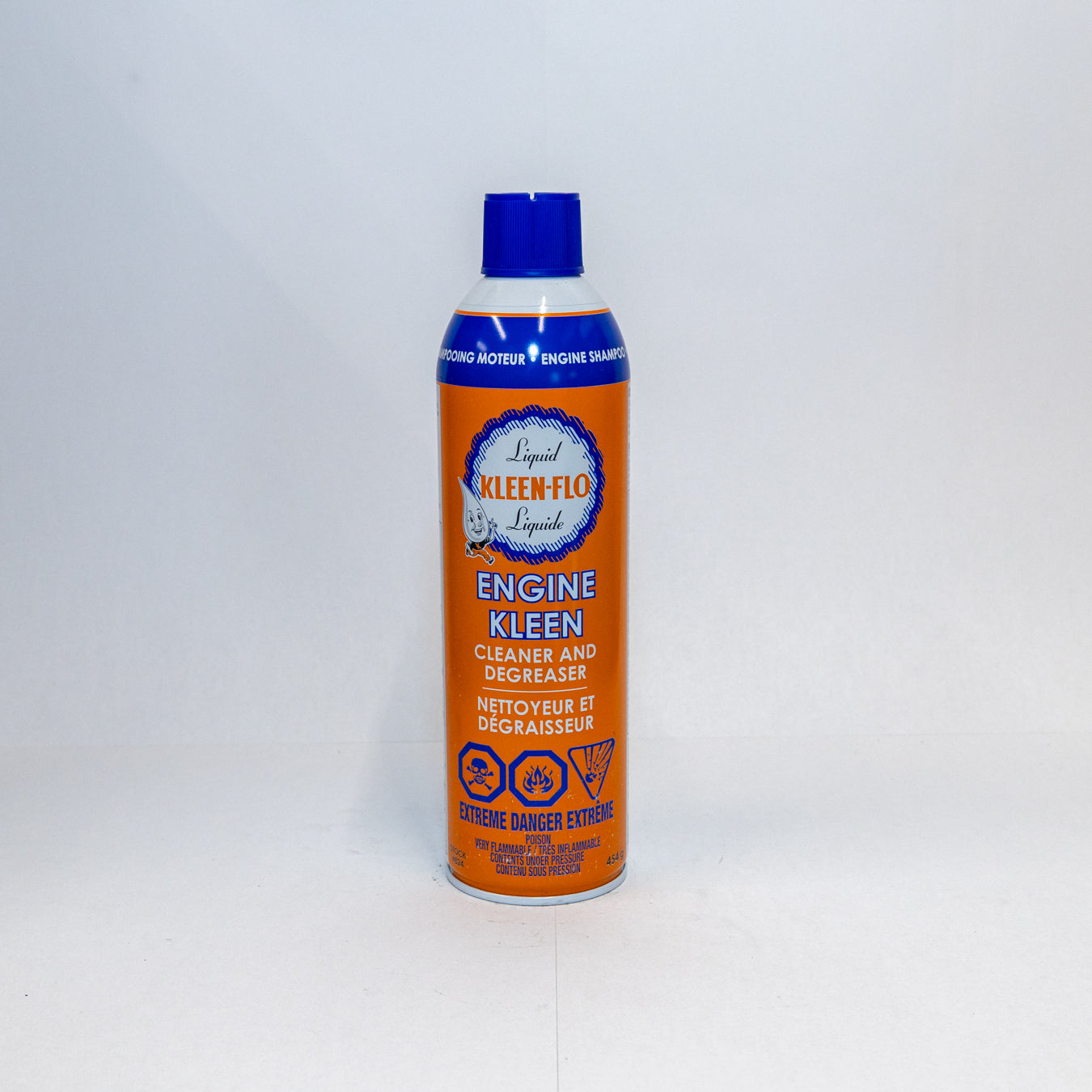 Aerosol Kleen-Flo Shampoing pour Moteur - 454gr
