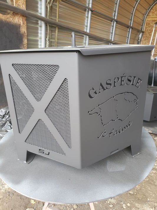 Foyer Extérieur 28''x20'' Gaspésie Je t'aime