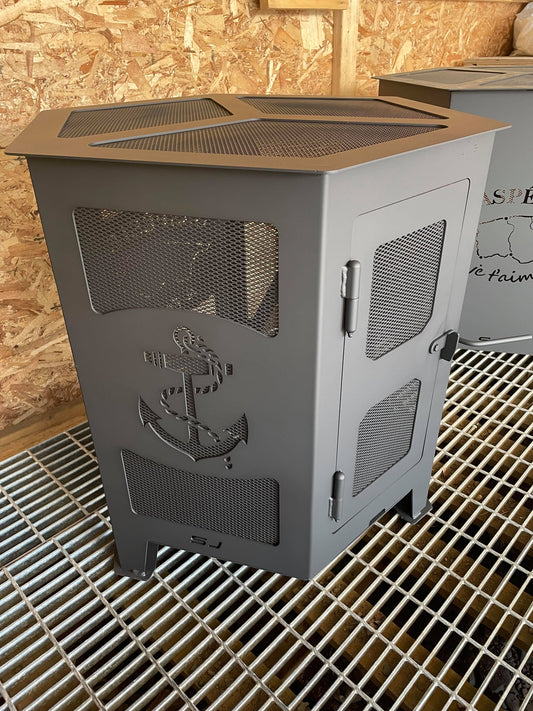 Foyer Extérieur 30''x31'' Thème Pêche